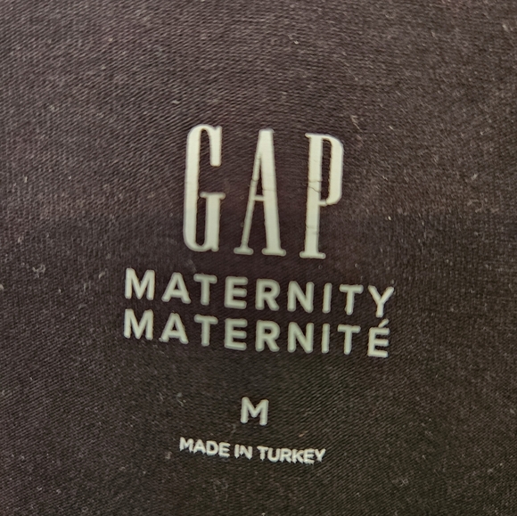 Gap Maternity Puff 3/4 Length Sleeve Top - Picture 4 of 5